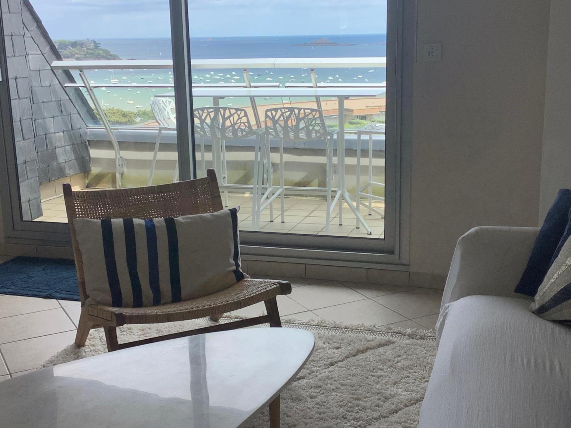 Heol - Appartement 2 Chambres - Vue Mer Et Parking Dinard Exterior foto